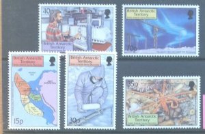 BRITISH ANTARCTIC TERRITORY 1999 SURVEY DISCOVERIES   SG303/311 UNMOUNTED MINT