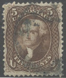 US Scott #76 Used, F