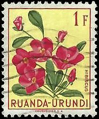 RUANDA-URUNDI   #122 USED (1)