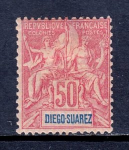 Diego Suarez - Scott #48 - MH - Gum loss/thin - SCV $20