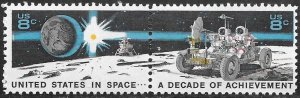 1434-1435: 8c Lunar Rover and Astronauts, MNH OG VF