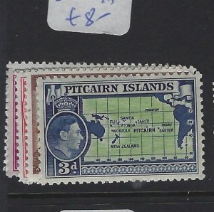 Pitcairn Island SG 1-5 MOG (6gsf)