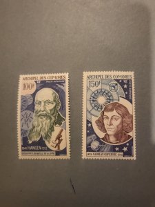 Stamps Comoro Scott #C55-6 nh