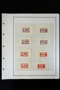 Lebanon Extremely Rare Proof Essay Stamp Collection