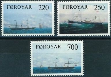 Faroe Islands 1983 #90-2 MNH. Steamships