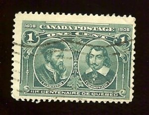 Canada #97 1c Cartier, Champlain
