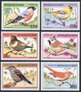 Benin 994-999,MNH.Michel 957-962. Songbirds,1997.