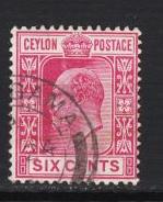 Ceylon - 1903 KEVII 6c Sc# 170  (8685)