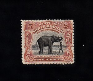 North Borneo Scott #141 Used