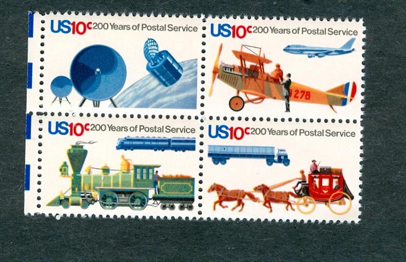 USA 1575a NH Block of 4