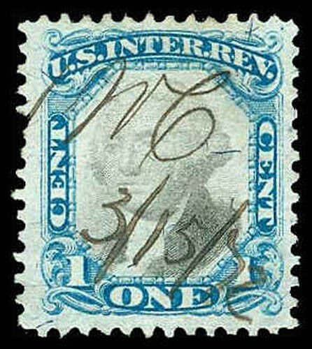 U.S. REV. SECOND ISSUE R103  Used (ID # 83426)