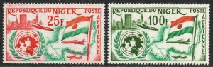 Niger Sc #C20-C21 Mint Hinged