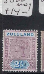 Zululand SG 22 MOG (3gys) 