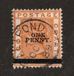 Gold Coast      21       used          CV $60.00