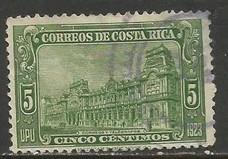 COSTA RICA 121 VFU Z920-5