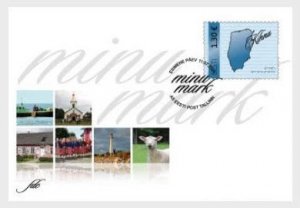 Estonia Estland Estonie 2024 Kihnu island Lighthouse landscape ... stamp FDC