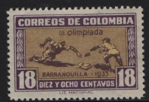 COLOMBIA   429  MINT HINGED