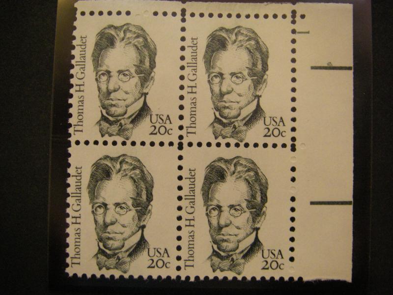 Scott 1844-1869, Great Americans, Complete Plate Blocks of 4 or 6, MNH Beauties
