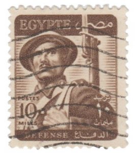 EGYPT 1953 STAMP SCOTT # 327. USED. # 1