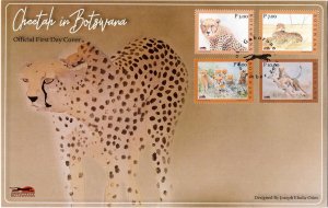 Botswana - 2021 Cheetah FDC