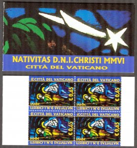 Vatican 2006 Christmas Booklet Mi:1467 Used CTO