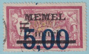 MEMEL 49  USED - NO FAULTS VERY FINE! - KUU