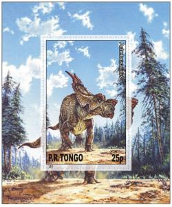 TONGO SHEET IMPERF CINDERELLA DINOSAURS