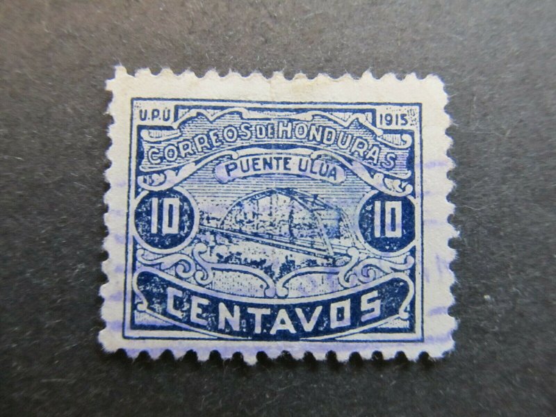 A4P11F11 Honduras 1915-16 10c used