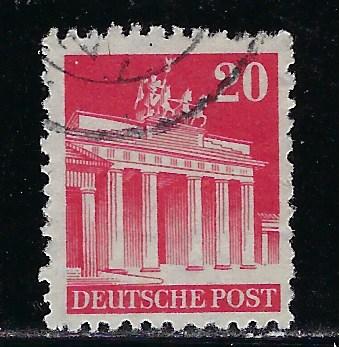 Germany AM Post Scott # 646, used