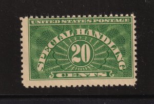 1928 Sc QE3 Special Handling 20c green MNH OG single stamp (2C