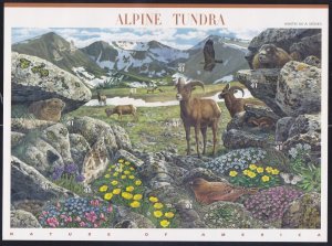 US 4198 MNH OG 2007 41¢ ALPINE TUNDRA Pane of 10 9th in Series Very Fine