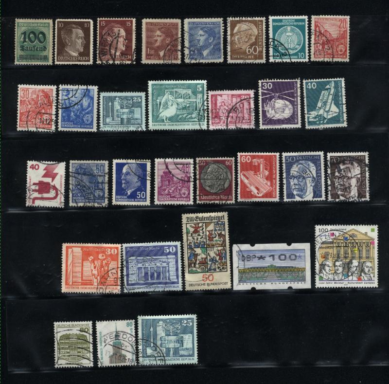 Germany  31 different used  PD