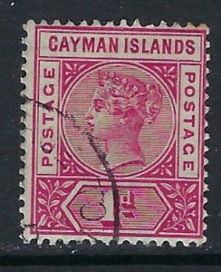 Cayman Is 2 Used 1900 issue (ak3637)