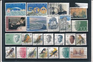 D397267 Belgium Nice selection of VFU Used stamps