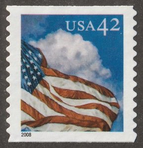 USA, stamp,  Scott#4239, used, hinged, Flag