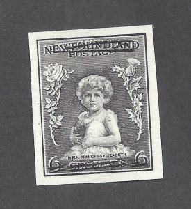 CANADA # 192 DEFACED PLATE PROOF EXTREMELY RARE BS29498