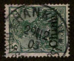 Germany 1903 China Mi16 HANKAU Germania VF 89917