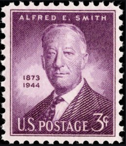 N.Y. Governor Smith USA 3 Cent Mint Unused Stamp Never Hinged Scott # 937