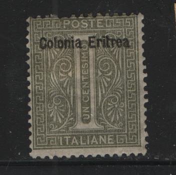 ERITREA, 1,  HINGED