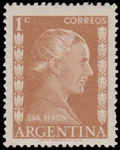 ARGENTINA 1952. SCOTT # 599. UNUSED. # 4