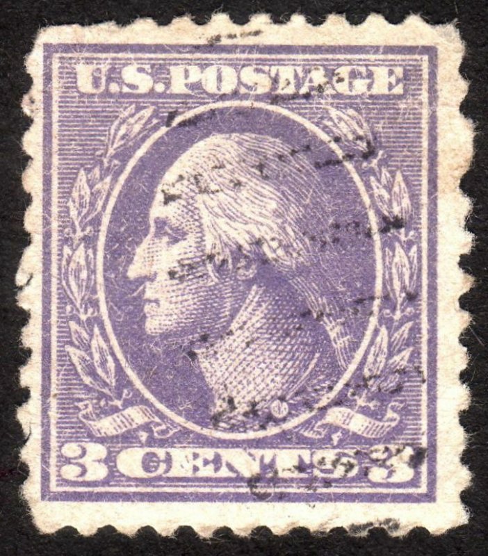 1918, US 3c, Washington, Used, Sc 530