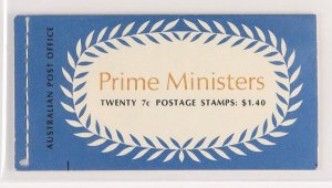 AUSTRALIA 1972 Prime Ministers booklet $1.40 edition V72/2. MNH **. SG SB51.