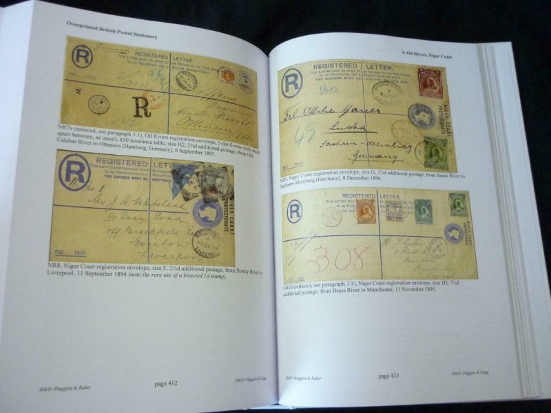 OVERPRINTED BRITISH POSTAL STATIONERY by DR JOHN M GLEDHILL