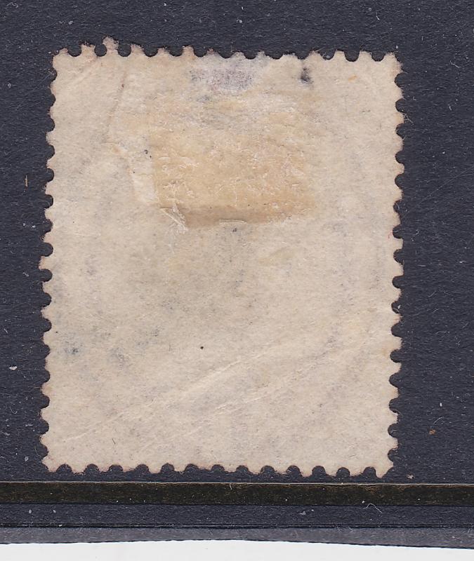 Great Britain a QV 4d vermilion plate 12 used