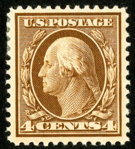 US Stamps # 334 MLH Superb