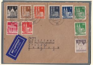 Michel' Over Franked Cover to New york, Please see the description