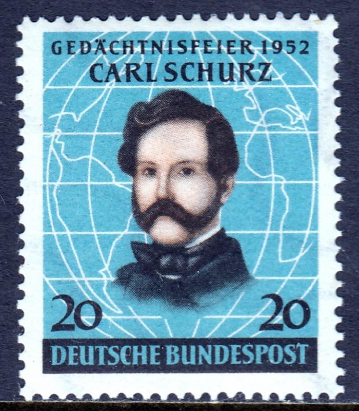 Germany - Scott #691 - MLH - Disturbed gum - SCV $6.25