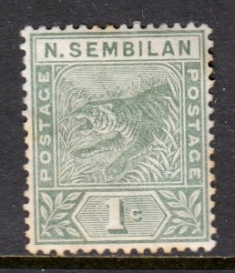 Malaya (Negri Sembilan) - Scott #2 - MH - Toning, pencil/rev. - SCV $4.00