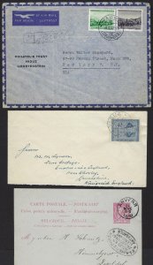 LIECHTENSTEIN 1890 ANVERS POSTAL CARD FLAMENTPOELS ANTWERPEN OVAL MARKING PLUS 4