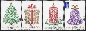 Australia SG4090a-3 Christmas 2013 Festive Stamps set fine used